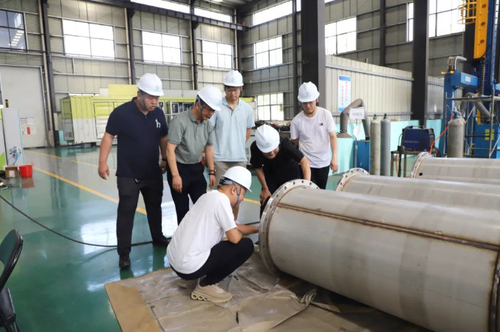 Latest company news about Customer visit | Shanxi Fuyu Coking Co., Ltd. visited us for inspection and guidance