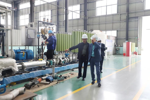 Latest company news about Customer visit | Henan Shuncheng Chairman and his delegation visited us to inspect and guide our work